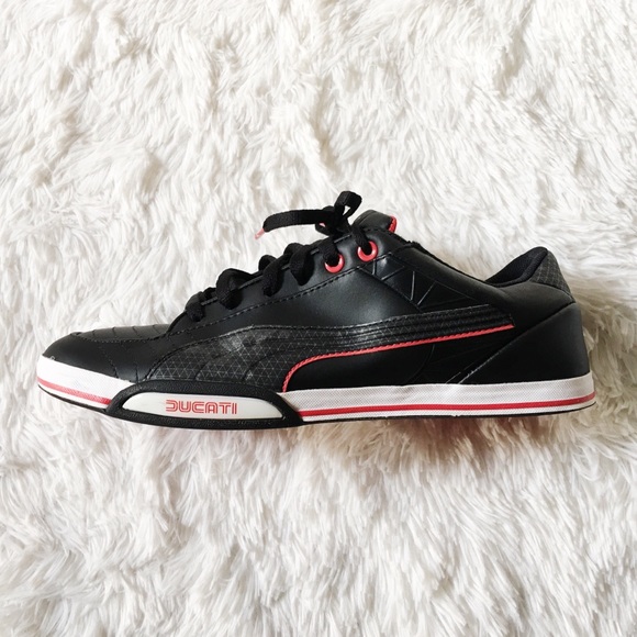 puma ducati black shoes